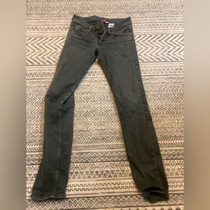 Grey jeans low rose H&M size 4 fits small